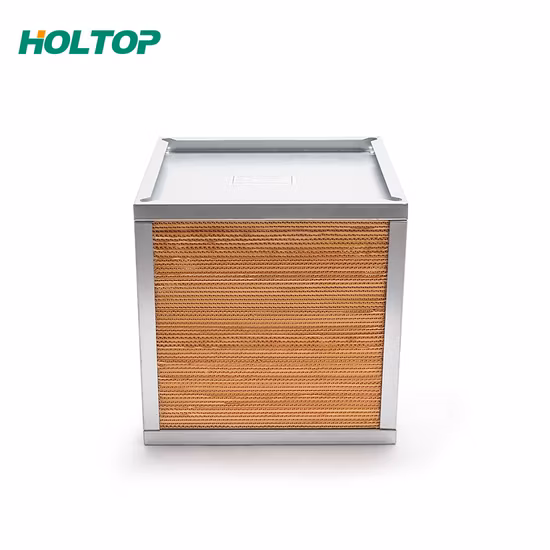 Système d'air Holtop Erv Ahu utilisé enthalpie chaleur totale échangeur de chaleur air-air à ailettes à plaques à flux croisés prix