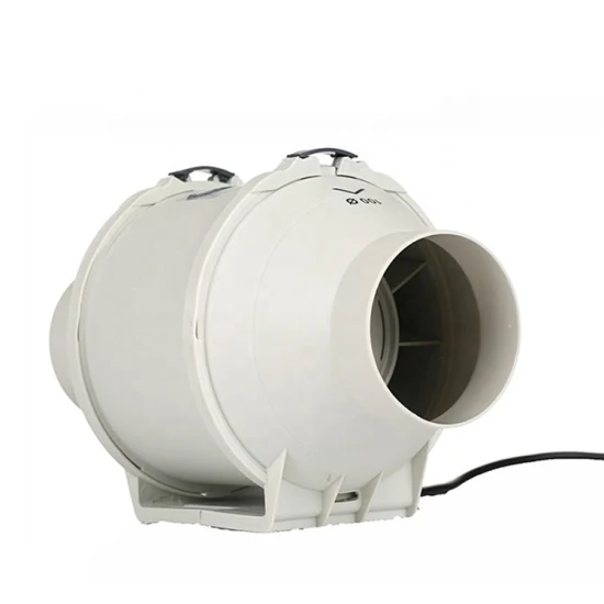 Ventilateur en ligne d'échappement de Ventilation de ventilateur centrifuge de ventilateur de conduit d'écoulement mélangé de rendement élevé de 28W
